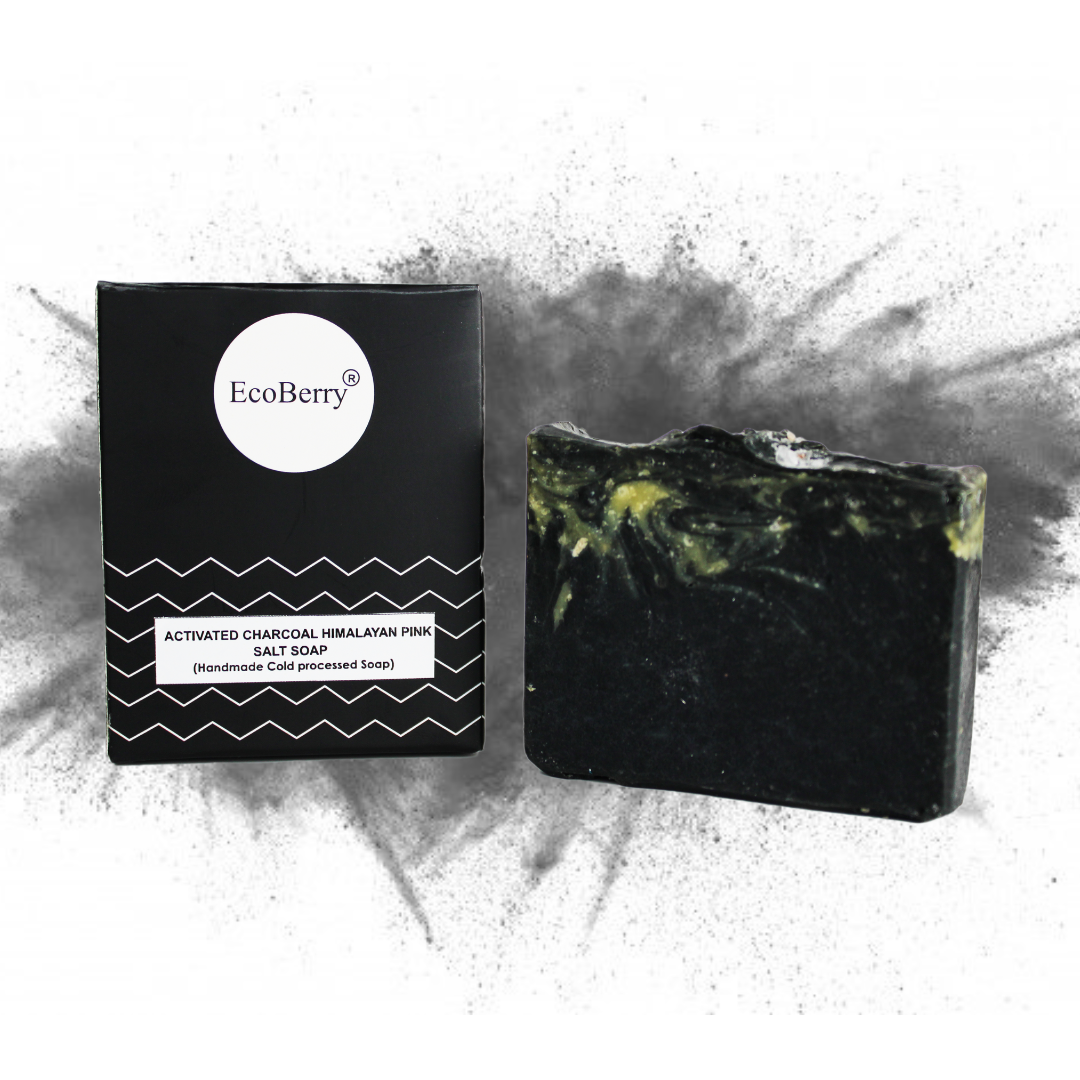 Activated Charcoal Himalayan Pink Salt Soap