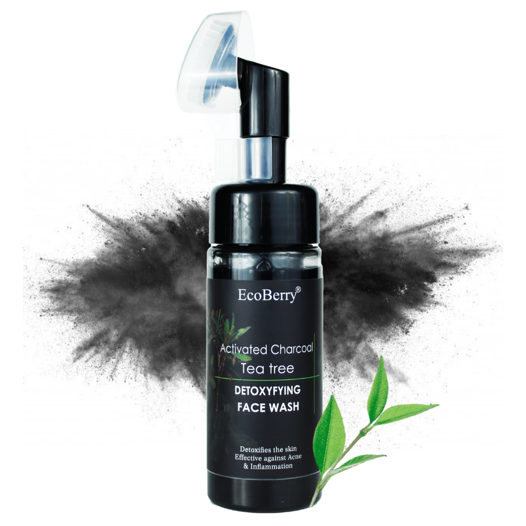 Activated Charcoal Tea tree Detoxifying Face Wash