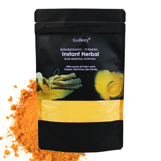 Koraikizhangu Wild Turmeric Instant Herbal Hair Removal Powder