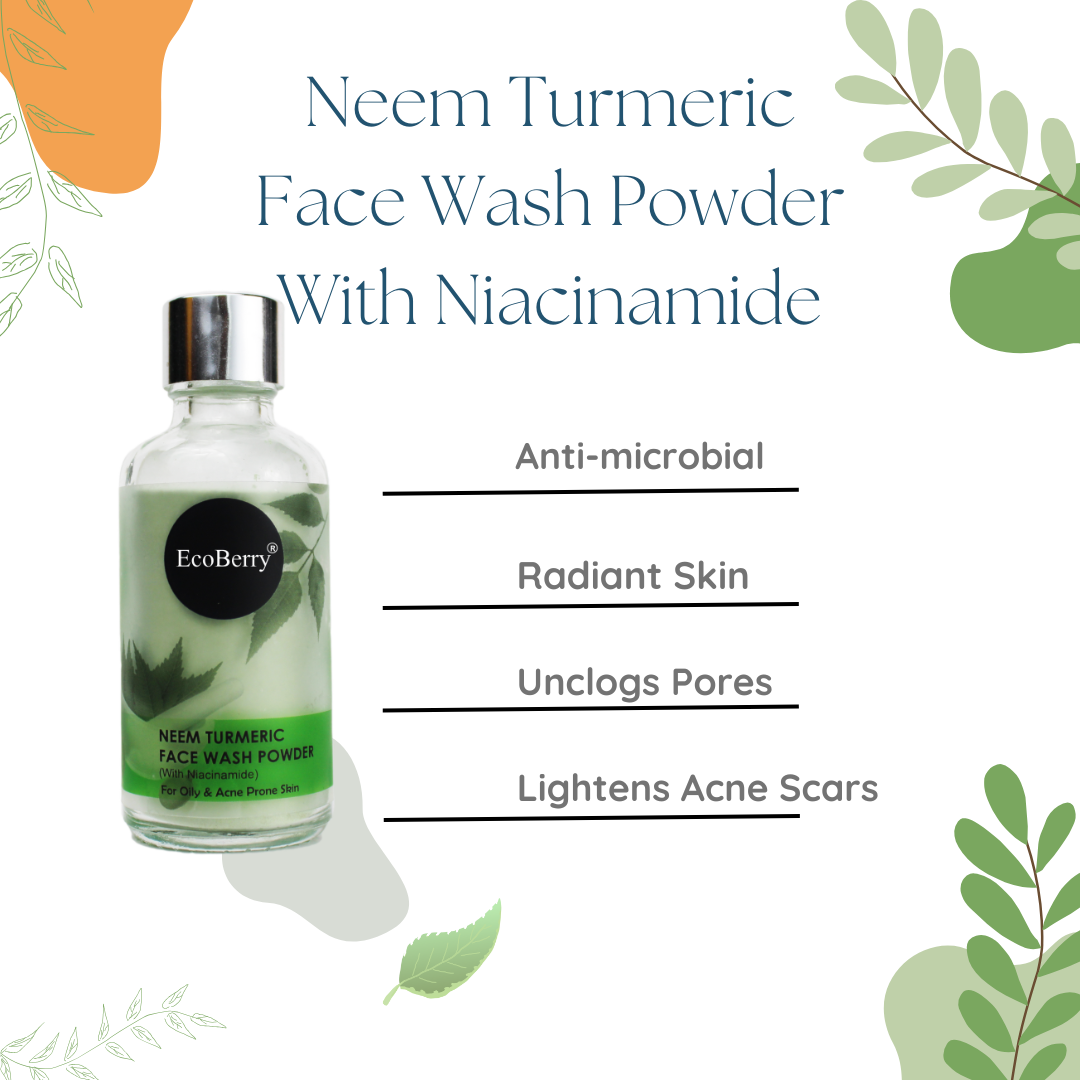 Neem Turmeric Face Wash Powder