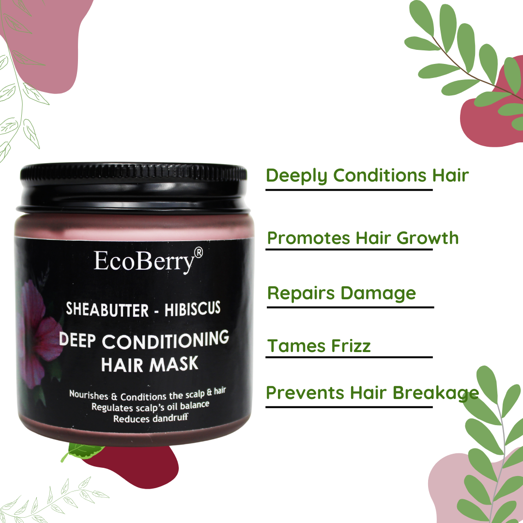 Shea Butter Hibiscus (Sheabiscus) Deep Conditioning Hair Mask