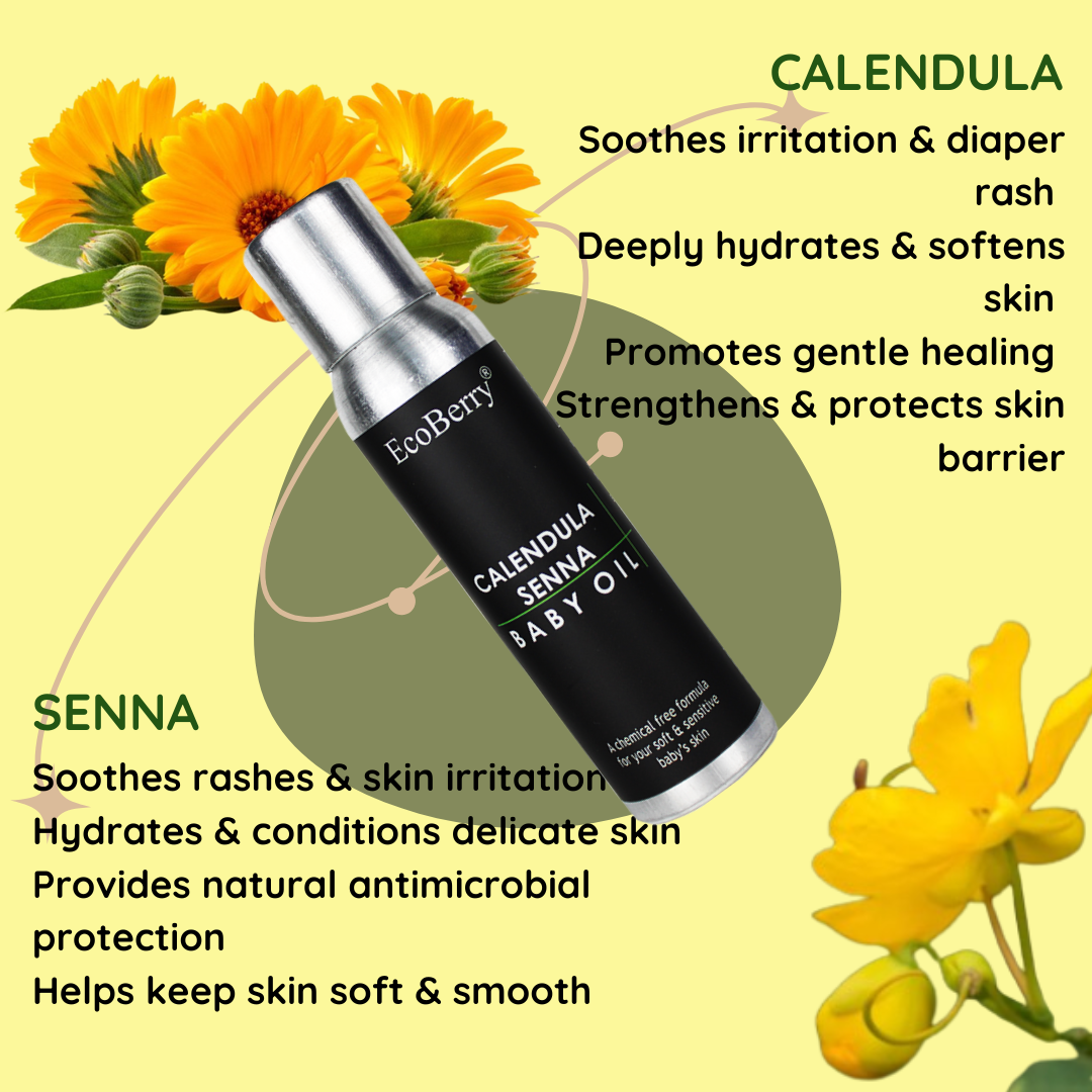 Calendula Senna Baby Oil