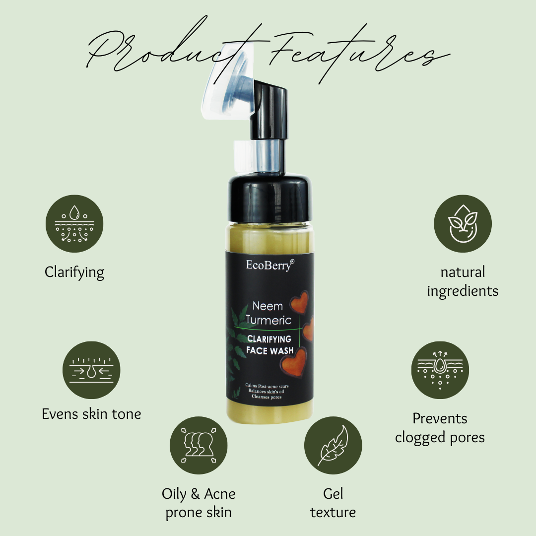 Neem Turmeric Clarifying Face Wash