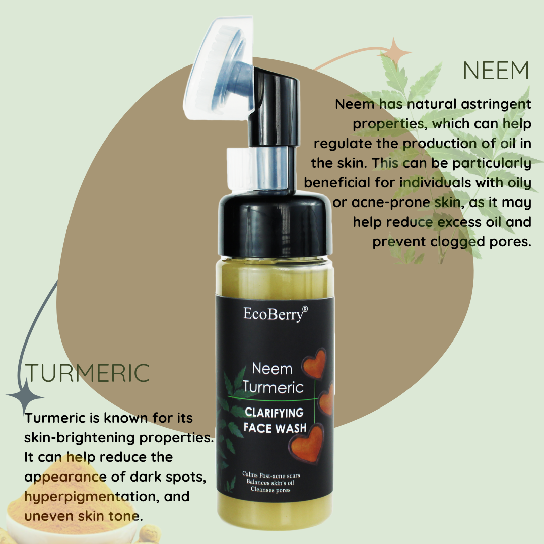 Neem Turmeric Clarifying Face Wash