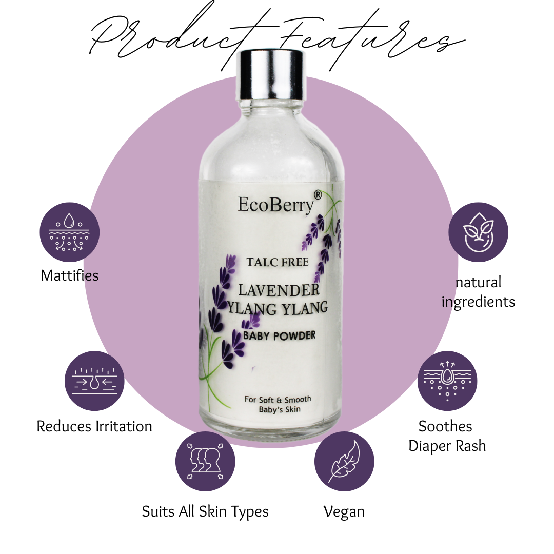 Lavender Ylang Ylang Baby Powder