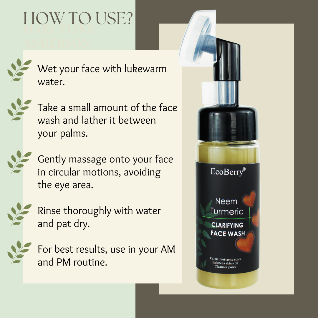 Neem Turmeric Clarifying Face Wash