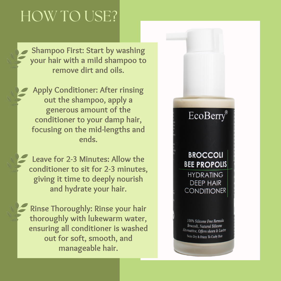 Broccoli Bee Propolis Hydrating Deep Hair Conditioner