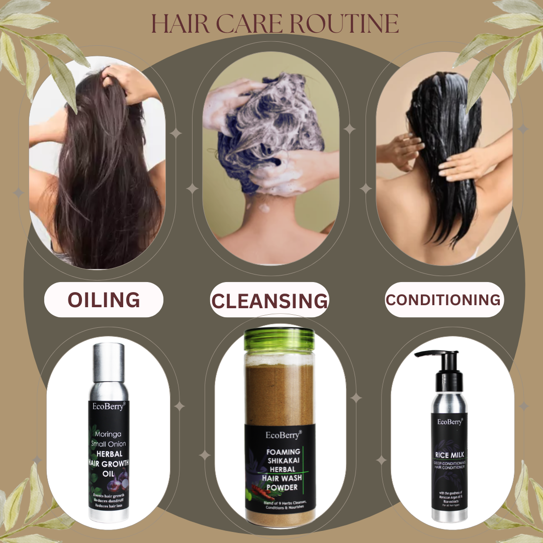 Foaming Shikakai Herbal Hair Wash Powder